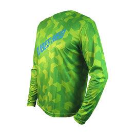 HAVEN maillot de verano de manga larga - CUBES NEO LONG - verde