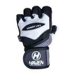 HAVEN guantes de dedos cortos - POWER LIFT - negro
