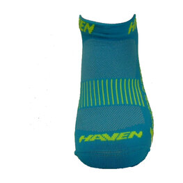 HAVEN calcetines de tobillo - SNAKE SILVER NEO 2PAK - azul/amarillo