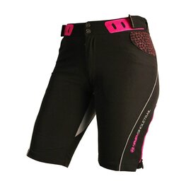 HAVEN pantalones cortos sin tirantes - SINGLETRAIL WMS - negro/rosa
