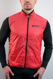 HAVEN chaleco - FEATHERLITE BREATH - rojo/negro