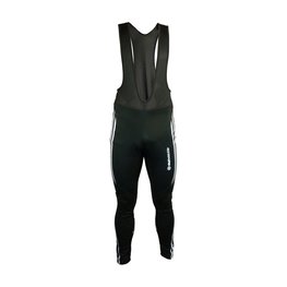 HAVEN pantalones largos con tirantes - ISOLEERA - negro/blanco