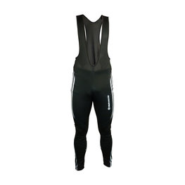 HAVEN pantalones largos con tirantes - ISOLEERA - negro/blanco