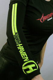 HAVEN calentadores de manos - SOFTIES - negro/amarillo