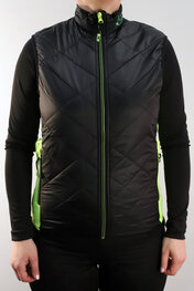 HAVEN chaleco - THERMAL - negro/amarillo