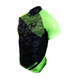 HAVEN jersey de manga corta - SINGLETRAIL - negro/verde