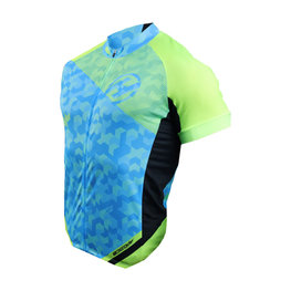 HAVEN jersey de manga corta - SINGLETRAIL - azul/verde