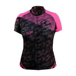HAVEN jersey de manga corta - SINGLETRAIL WOMEN - negro/rosa