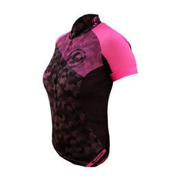 HAVEN jersey de manga corta - SINGLETRAIL WOMEN - negro/rosa