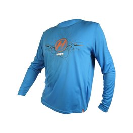 HAVEN maillot de verano de manga larga - NAVAHO II LONG - azul/naranja