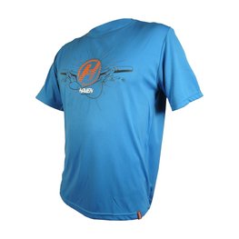 HAVEN jersey de manga corta - NAVAHO II SHORT - azul/naranja