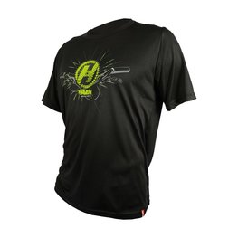 HAVEN jersey de manga corta - NAVAHO II SHORT - negro/verde