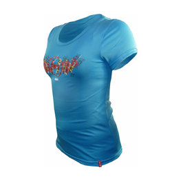 HAVEN jersey de manga corta - AMAZON II SHORT - azul/rosa
