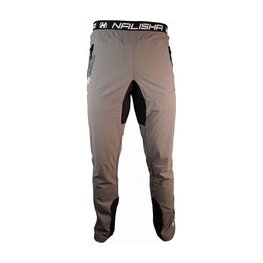 HAVEN pantalones largos sin tirantes - NALISHA LONG - gris/negro