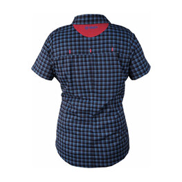 HAVEN camisa - AGNESS SLIMFIT - azul/rosa