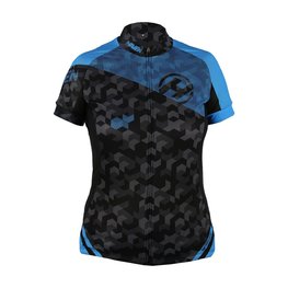 HAVEN jersey de manga corta - SINGLETRAIL WOMEN - negro/azul