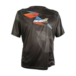 HAVEN jersey de manga corta - ENERGIZER CRAZY SHORT - negro/rojo/azul
