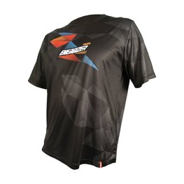 HAVEN jersey de manga corta - ENERGIZER CRAZY SHORT - negro/rojo/azul