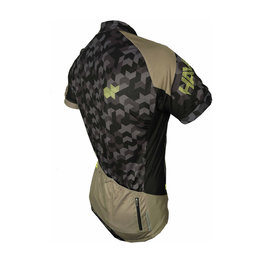 HAVEN jersey de manga corta - SINGLETRAIL - verde/amarillo