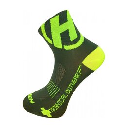 HAVEN calcetines clásicos - LITE SILVER NEO - verde/amarillo