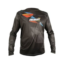 HAVEN maillot de verano de manga larga - ENERGIZER CRAZY LONG - negro/rojo/azul