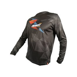 HAVEN maillot de verano de manga larga - ENERGIZER CRAZY LONG - negro/rojo/azul