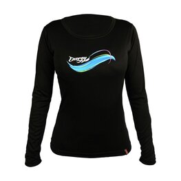 HAVEN maillot de verano de manga larga - ENERGY LONG - negro/azul