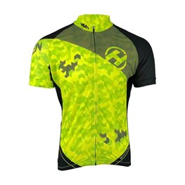 HAVEN jersey de manga corta - SINGLETRAIL NEO - verde/negro