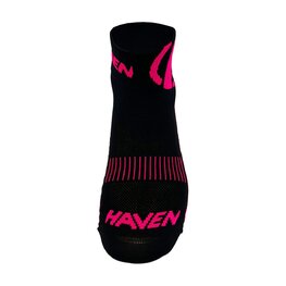 HAVEN calcetines clásicos - LITE SILVER NEO 2PAK - negro/rosa
