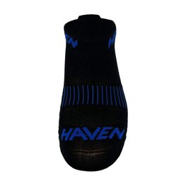 HAVEN calcetines de tobillo - SNAKE SILVER NEO 2PAK - negro/azul