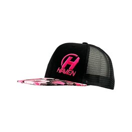 HAVEN tapa - TRUCKER - negro/rosa
