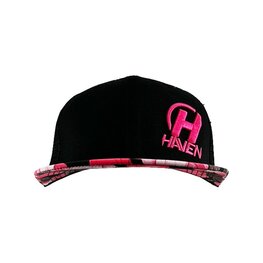 HAVEN tapa - TRUCKER - negro/rosa