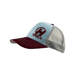HAVEN tapa - TRUCKER - gris/rojo