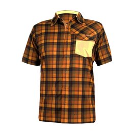 HAVEN camisa - AGNESS SLIMFIT - marrón