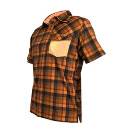 HAVEN camisa - AGNESS SLIMFIT - marrón