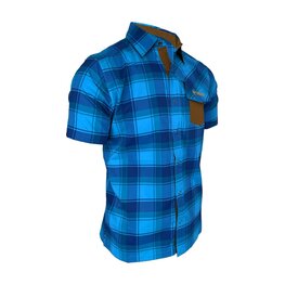 HAVEN camisa - AGNESS SLIMFIT - azul