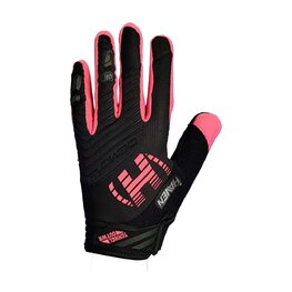HAVEN guantes de dedos largos - DEMO NEO LONG - negro/rosa
