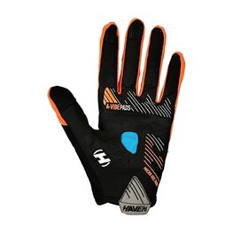 HAVEN guantes de dedos largos - DEMO NEO LONG - azul/naranja
