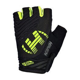 HAVEN guantes de dedos cortos - DEMO NEO SHORT - negro/verde