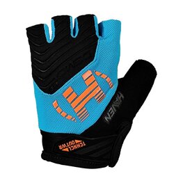 HAVEN guantes de dedos cortos - DEMO NEO SHORT - azul/naranja