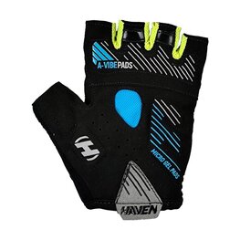HAVEN guantes de dedos cortos - DEMO NEO SHORT - verde/azul