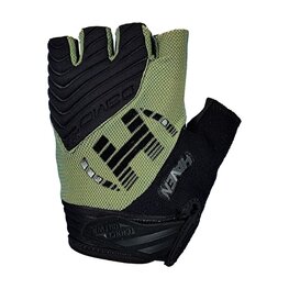 HAVEN guantes de dedos cortos - DEMO NEO SHORT - negro/verde