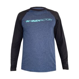HAVEN maillot de verano de manga larga - FACTORY TRAIL - negro/azul