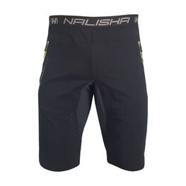 HAVEN pantalones cortos sin tirantes - NALISHA SLIMFIT - negro/verde