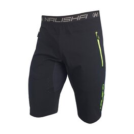 HAVEN pantalones cortos sin tirantes - NALISHA SLIMFIT - negro/verde