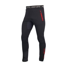 HAVEN pantalones largos sin tirantes - NALISHA SLIMFIT - negro/rojo