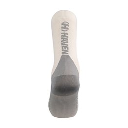 HAVEN calcetines clásicos - STRUCTURE LONG 2PAK - blanco/gris