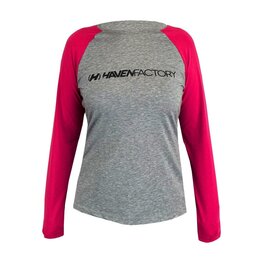 HAVEN maillot de verano de manga larga - FACTORY TRAIL - rosa/gris