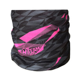 HAVEN calentador de cuello - TEAM ICY - negro/rosa