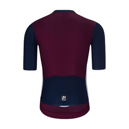 HOLOKOLO jersey de manga corta - TECHNICAL  - granate/gris